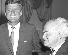 Kennedy con Ben Gurion