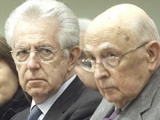 Monti e Napolitano