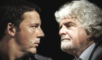 Renzi e Grillo