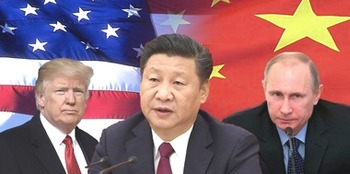 Trump, Xi Jinping e Putin
