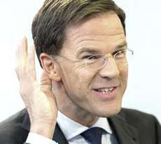 Il premier olandese Mark Rutte