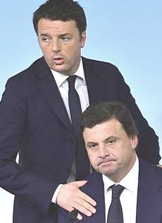 Renzi e Calenda