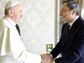 Bergoglio e Draghi