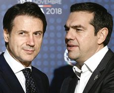 Conte e Tsipras