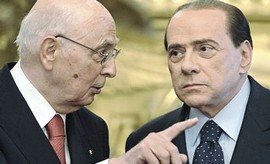 Napolitano e Berlusconi