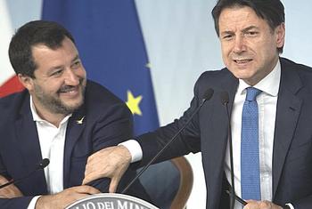 Salvini e Conte