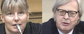 Sara Cunial e Vittorio Sgarbi