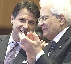 Conte e Mattarella