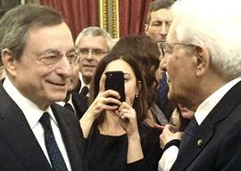 Draghi e Mattarella