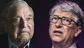 George Soros e Bill Gates