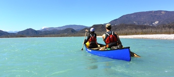 Il fiume Tagliamento a Varmo