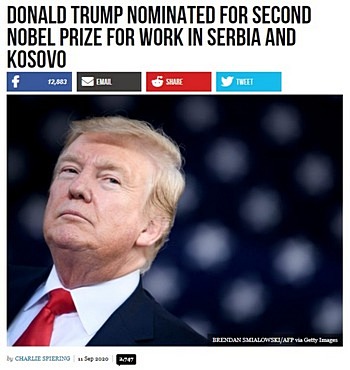 Trump Nobel