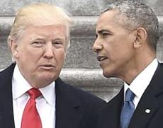 Trump e Obama