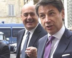 Zingaretti e Conte