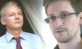 Assange e Snowden