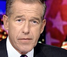 Brian Williams della Msnbc