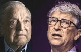 George Soros e Bill Gates