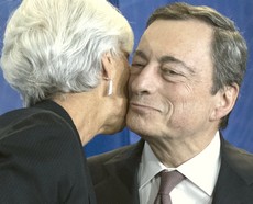 Draghi con Lagarde