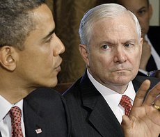 Robert Gates con Obama