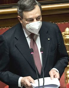 Draghi in Senato