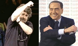 Grillo e Berlusconi