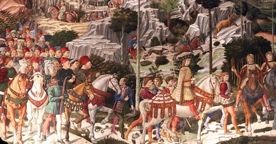 La Cavalcata dei Magi, di Benozzo Gozzoli