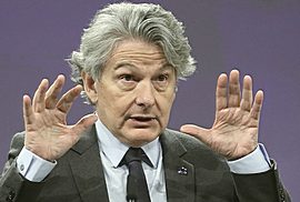 L'eurocommissario Thierry Breton