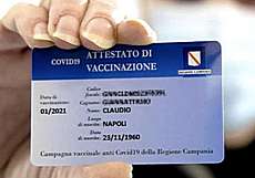 Pass vaccinale Campania