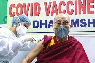 Dalai Lama vaccino