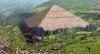 Grande Piramide di Visoko, rendering