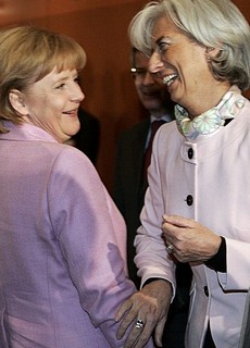 Lagarde e Merkel