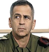 Il generale Aviv Kohavi
