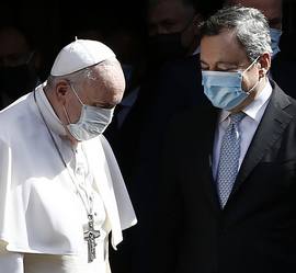 Bergoglio e Draghi