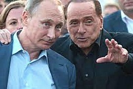 Berlusconi con Putin
