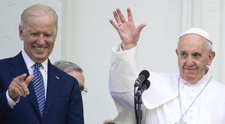 Biden e Bergoglio
